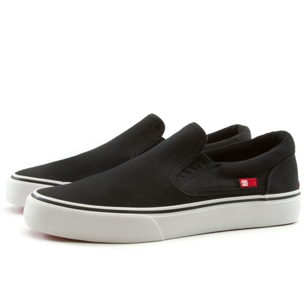 DC Shoes Trase Slip On TX Black Size 11 Men’s Skate New in Box